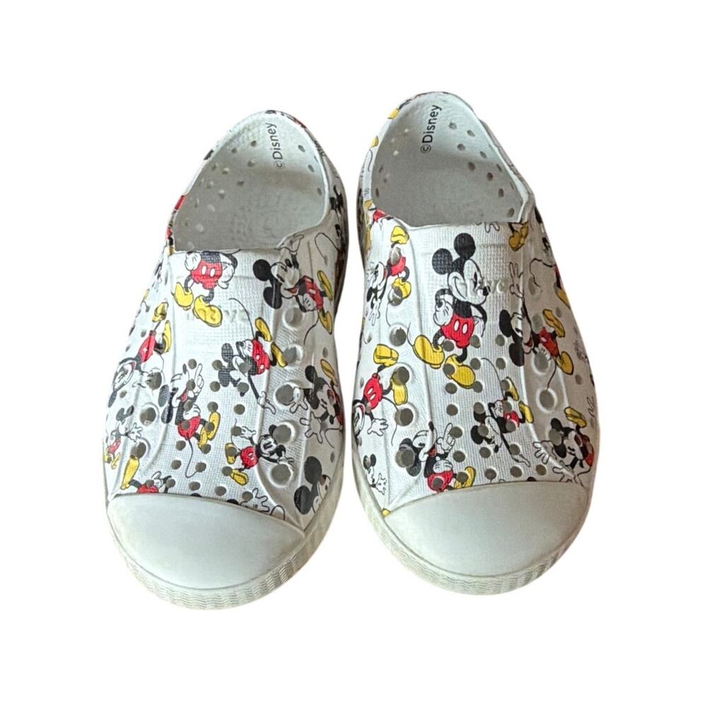 Native x Disney Jefferson Pink Mini Mouse Shoes Toddler Size 6